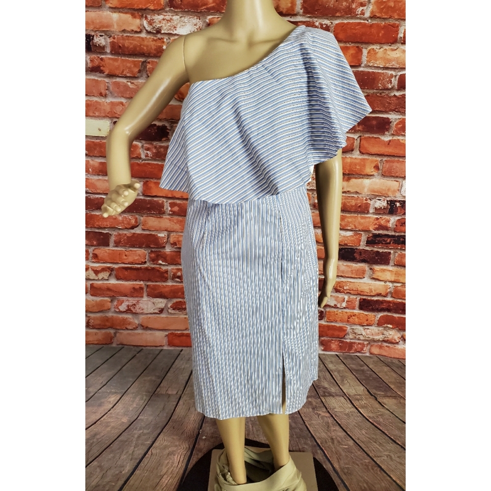 Bar III One Shoulder Dress Medium NWT - Picture 2 of 5